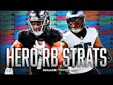 How to Dominate a Hero RB Draft Strategy (And Guys to Target!)