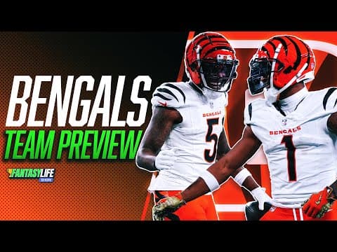 Bengals 2025 Fantasy Team Preview (Tee Higgins WR1 Finish?)