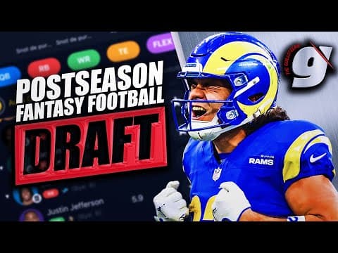 The Fantasy Season is NOT Over (Postseason Fantasy Draft!)