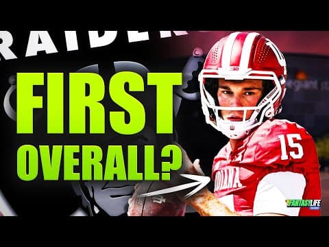 Our FIRST 2026 NFL Mock Draft (& What It Means for Fantasy)