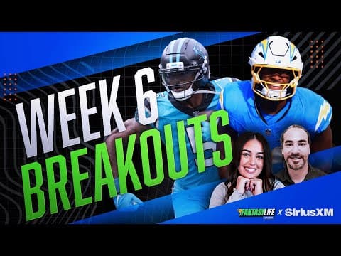2025 Fantasy Football Week 6 Reactions: Running Back Breakouts!