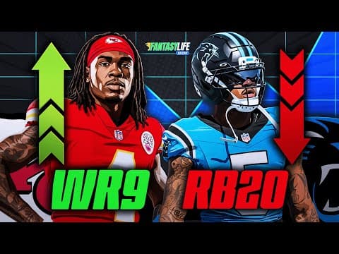 Week 7 Fantasy Football Rankings Risers & Fallers + Start/Sit!