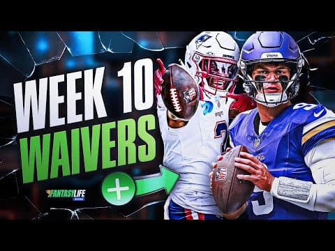 Week 10 Waiver Wire Targets for Fantasy Football