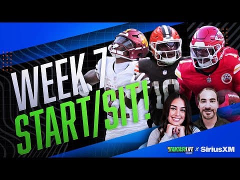 Week 7 Fantasy Football Start/Sit Advice and Survivor Picks!