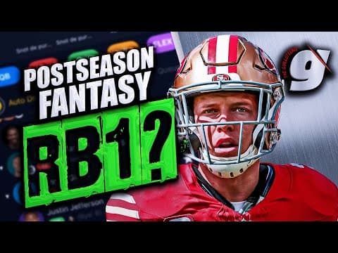 Fantasy Football in the POSTSEASON?! ("Guilloteenies" Draft 2026)