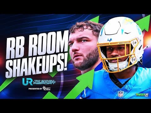 These 4 RB Rooms Just Had MONUMENTAL Shifts (Week 3 Utilization Report)