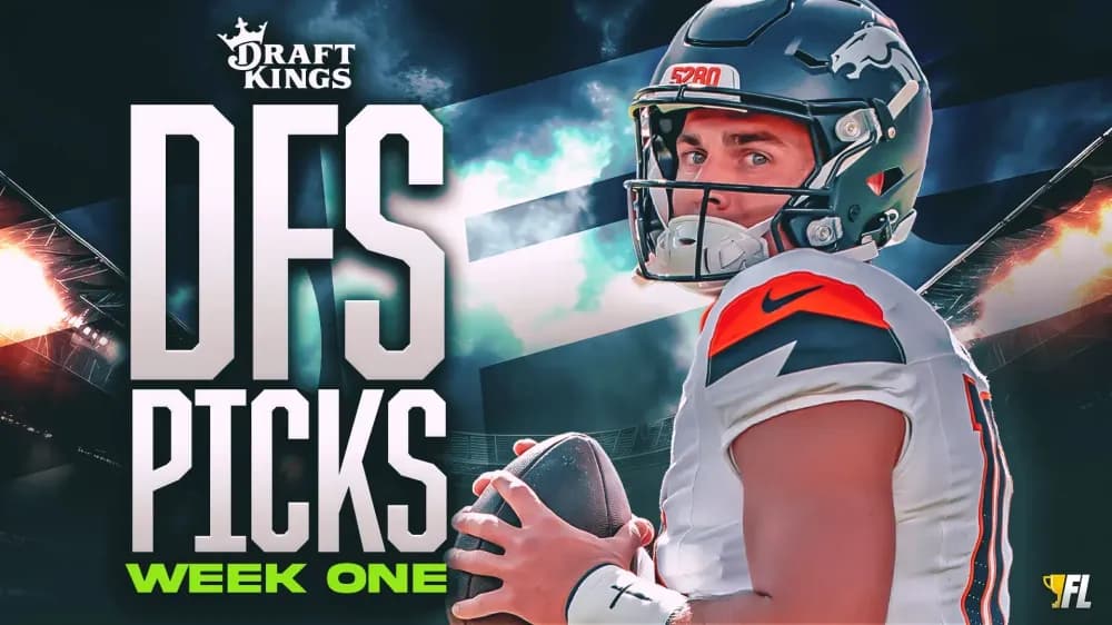 Fantasy Football Week 1 DraftKings DFS Picks: Bo Nix-Courtland Sutton Stack And More