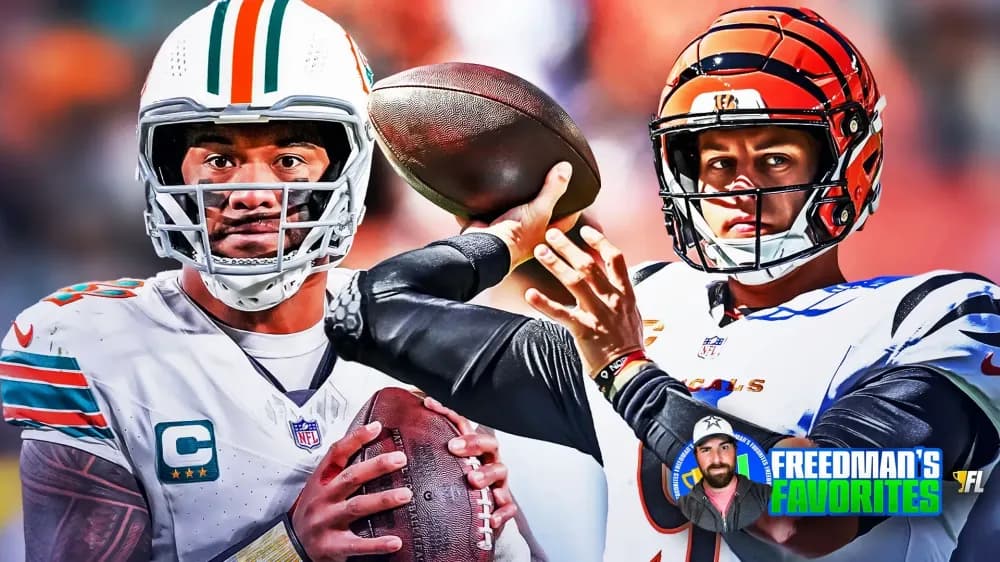 QB Rankings For Week 2: Joe Burrow and More Of Freedman's Favorites