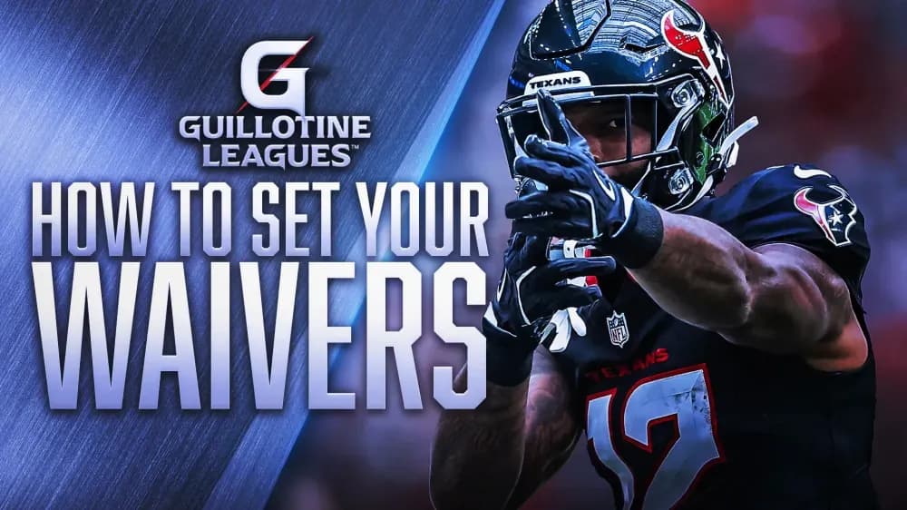 How to Set Up Your Waiver Wire In Guillotine Leagues™