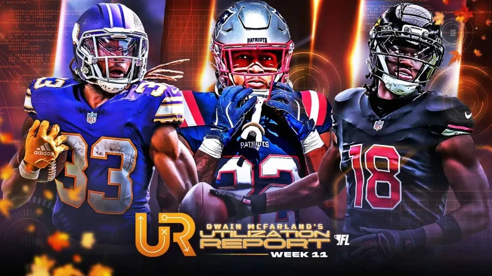 Fantasy Football Takeaways: Aaron Jones Leads Utilization Report For Week 11