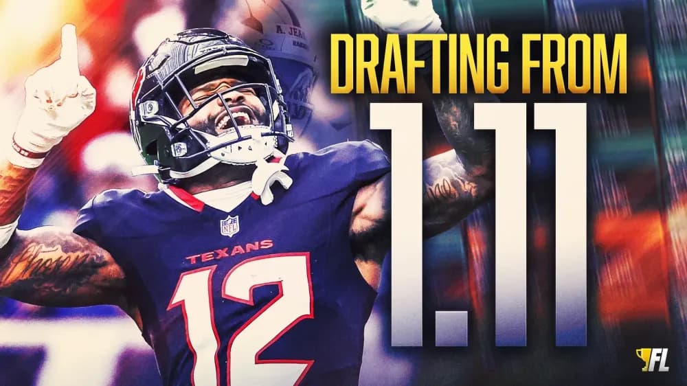 1.11 Draft Strategy for 2025 Fantasy Football Drafts: Nico Collins, Ashton Jeanty, and More Options To Consider