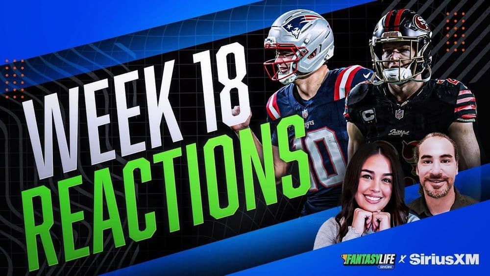 Week 18 Fantasy Breakouts & Busts, NFL News, and Early Playoff odds!