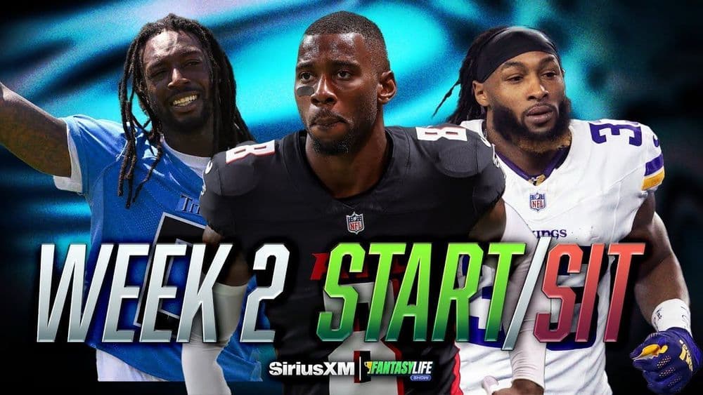 Week 2 Start/Sit Advice for 2025 Fantasy Football