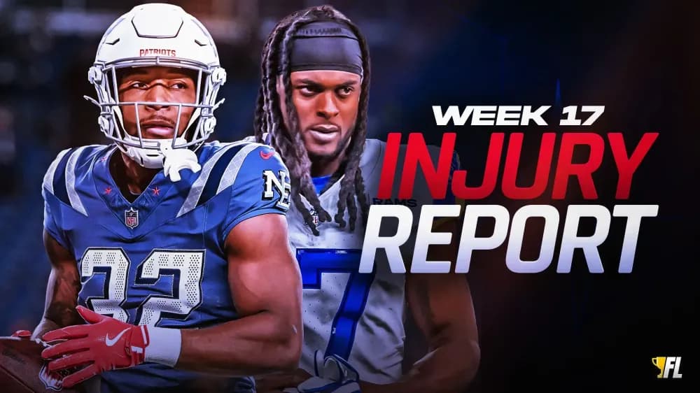 Week 17 Fantasy Football Injury Report: Davante Adams, TreVeyon Henderson and More