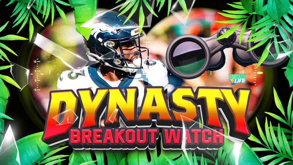 Week 4 Dynasty Breakout Watch. Marvin Mims is taking over.
