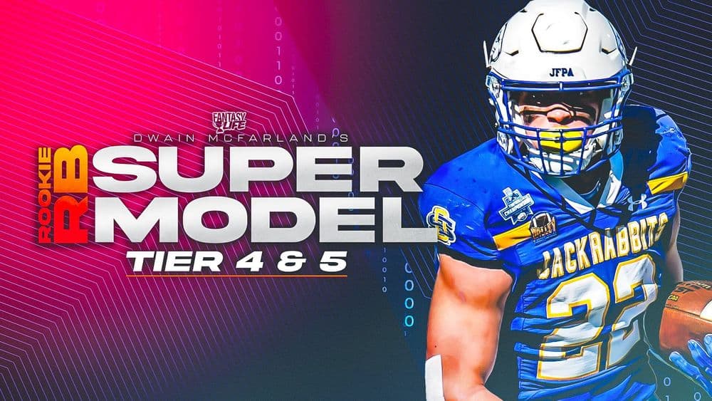 2024 RB Rookie Super Model: Tiers 4 & 5 - The Best RBs In The NFL Draft