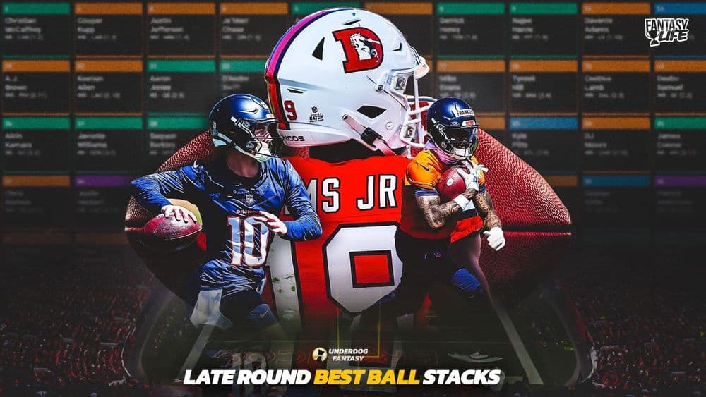 Best Ball Stacks: Three Late-Round Teams with Value