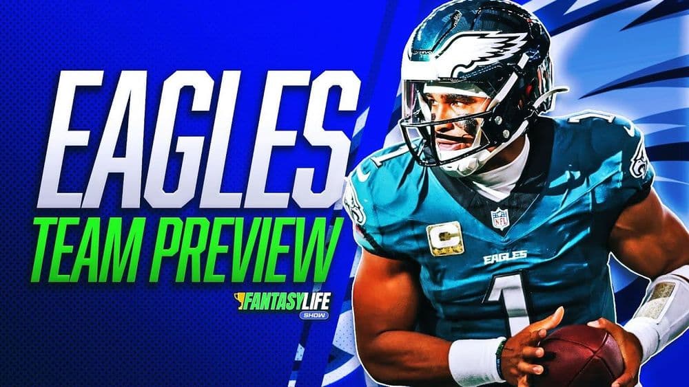Eagles 2025 Fantasy Team Preview (A.J. Brown Top-5 WR?!)