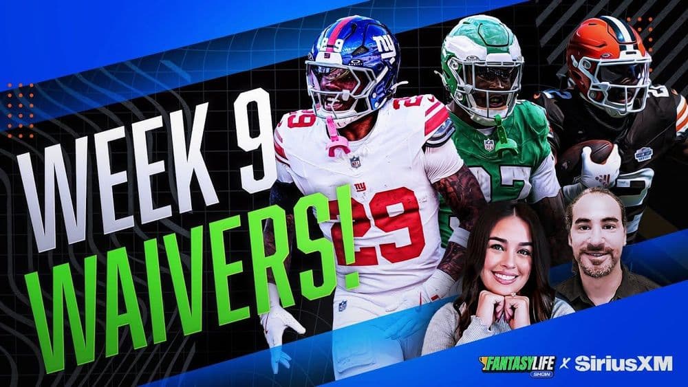 Fantasy Football Week 9: Utilization Report and Waiver Wire Targets!