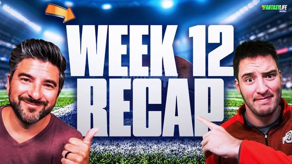 Fantasy Breakdown of EVERY NFL Week 12 Game (INSTANT ANALYSIS!)