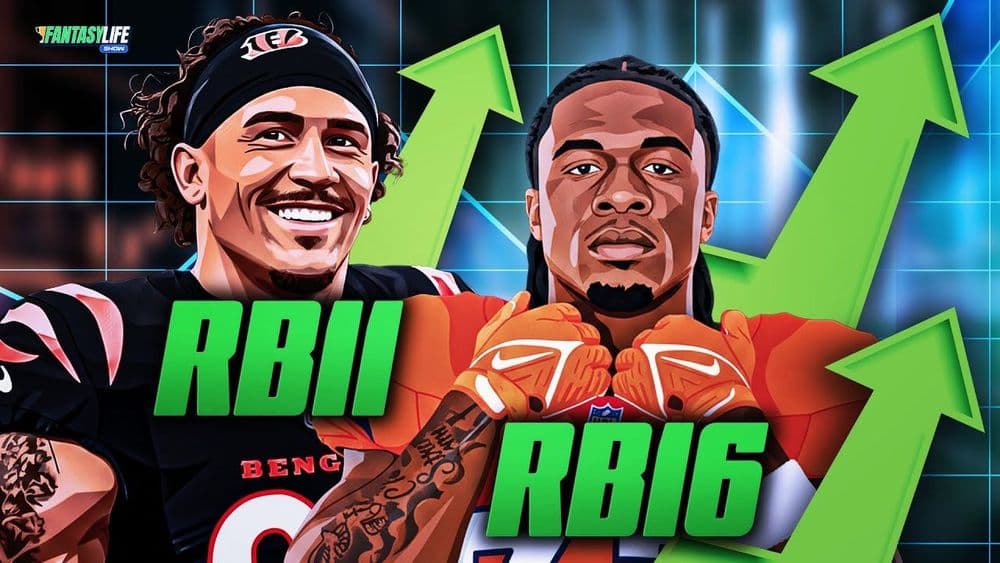 Week 11 Fantasy Football Rankings Risers + Start/Sit!