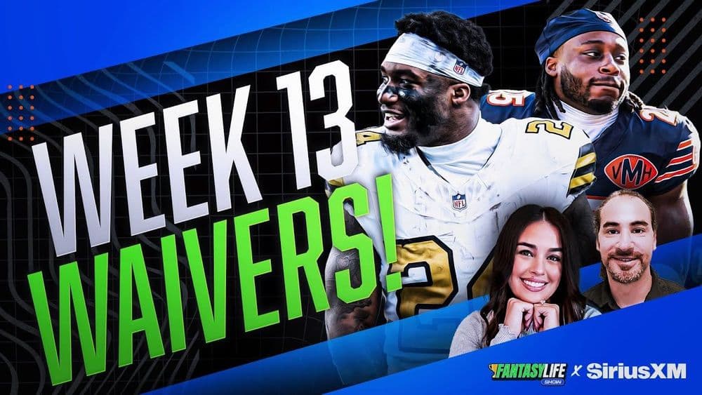 Fantasy Football Week 13: Utilization Report and Waiver Wire Targets!