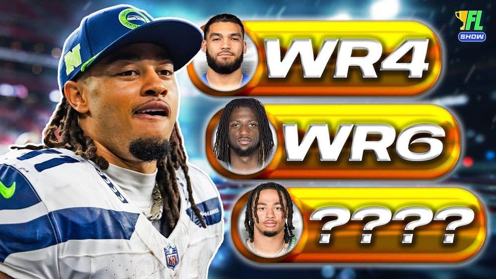 2025 Wide Receiver Fantasy Football Rankings! | Post-Free Agency Ranks