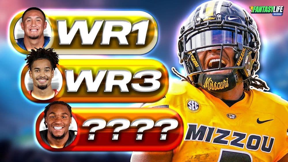 Top 12 Rookie WRs in the 2025 NFL Draft (Film vs. Analytics Rankings!)