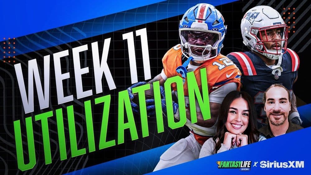 Fantasy Football Week 11: Utilization Report and Waiver Wire Targets!