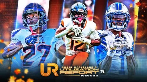 Fantasy Football Takeaways: RJ Harvey Headlines Utilization Report For Week 12