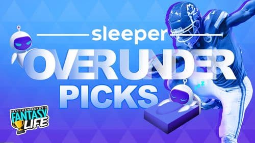 Sleeper Over/Under Picks. Week 14