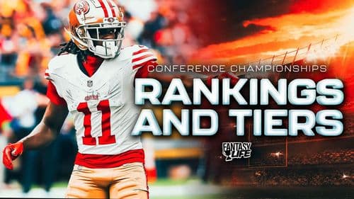 Conference Championship Rankings & Tiers. Brandon Aiyuk To The Moon.