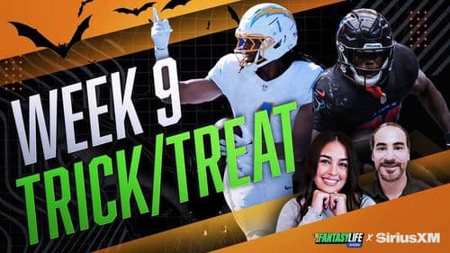 Week 9 Fantasy Football Start/Sit Advice and Trick or Treat Trust Meter!
