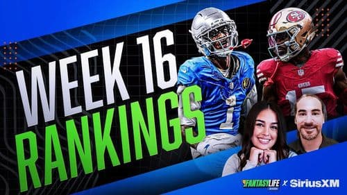Fantasy Football Week 16 Rankings Risers and Fallers + TNF Preview!