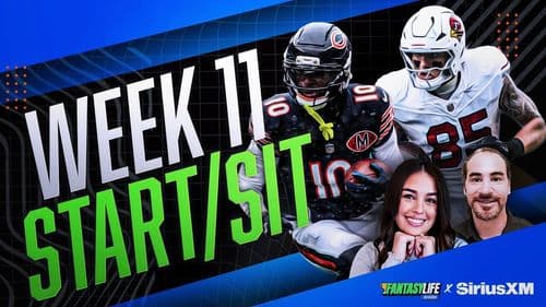 Week 11 Fantasy Football Start/Sit Advice and Rankings Updates!