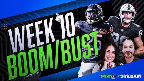 Fantasy Football Boom or Bust? + Early Week 10 Rankings!