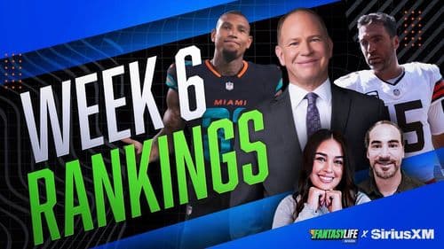 Matthew Berry’s Week 6 Fantasy Football Analysis and Rankings